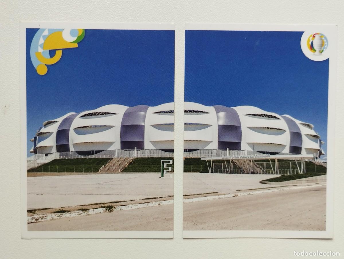 Cromos de f&uacute;tbol: CROMO COPA AMERICA ARGENTINA COLOMBIA 2021 PANINI BRASIL- ESTADIOS C10 C11 C 10 C 11