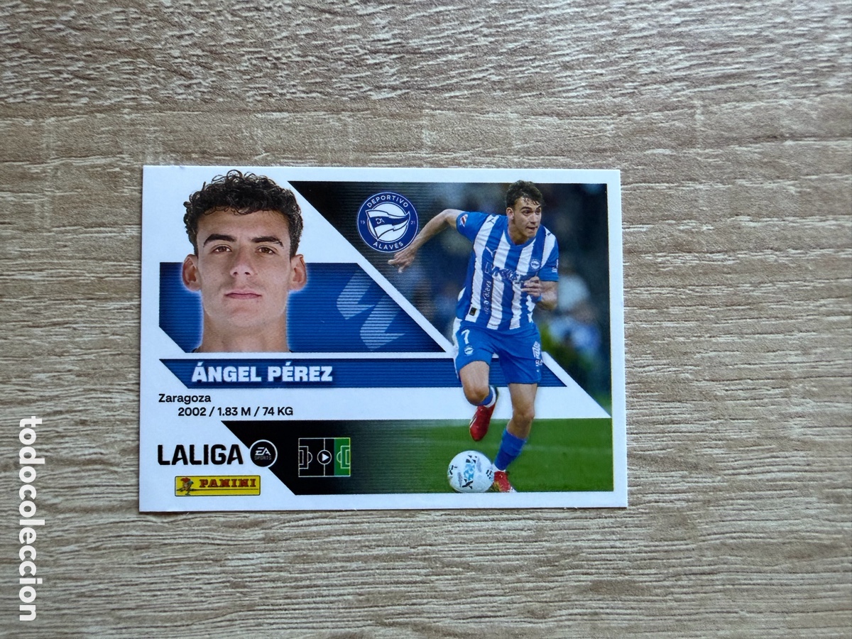 Cromos de f&uacute;tbol: 17 &Aacute;NGEL P&Eacute;REZ LIGA ESTE EDICIONES ESTE 2026 2027 26 27 ALAV&Eacute;S