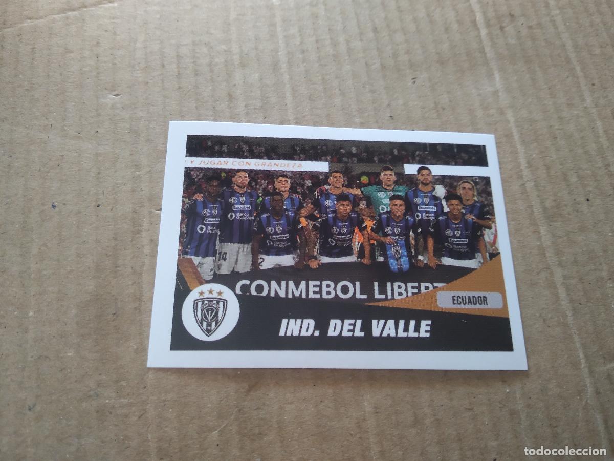 Cromos de f&uacute;tbol: 337 EQUIPO INDEPENDIENTE DEL VALLE CROMO FUTBOL CONMEBOL SUDAMERICANA LA GRAN CONQUISTA