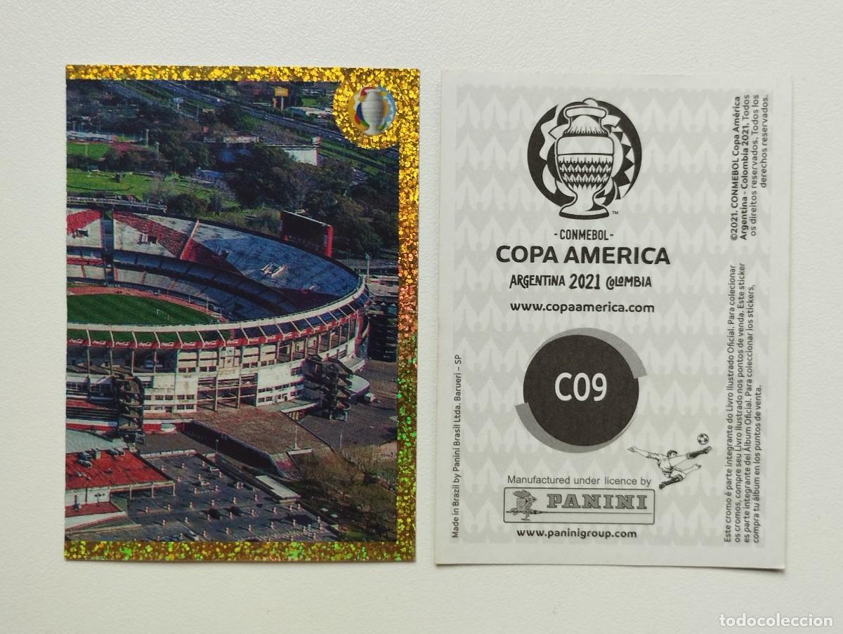 Cromos de f&uacute;tbol: CROMO COPA AMERICA ARGENTINA COLOMBIA 2021 PANINI BRASIL- ESTADIOS C09 C 09
