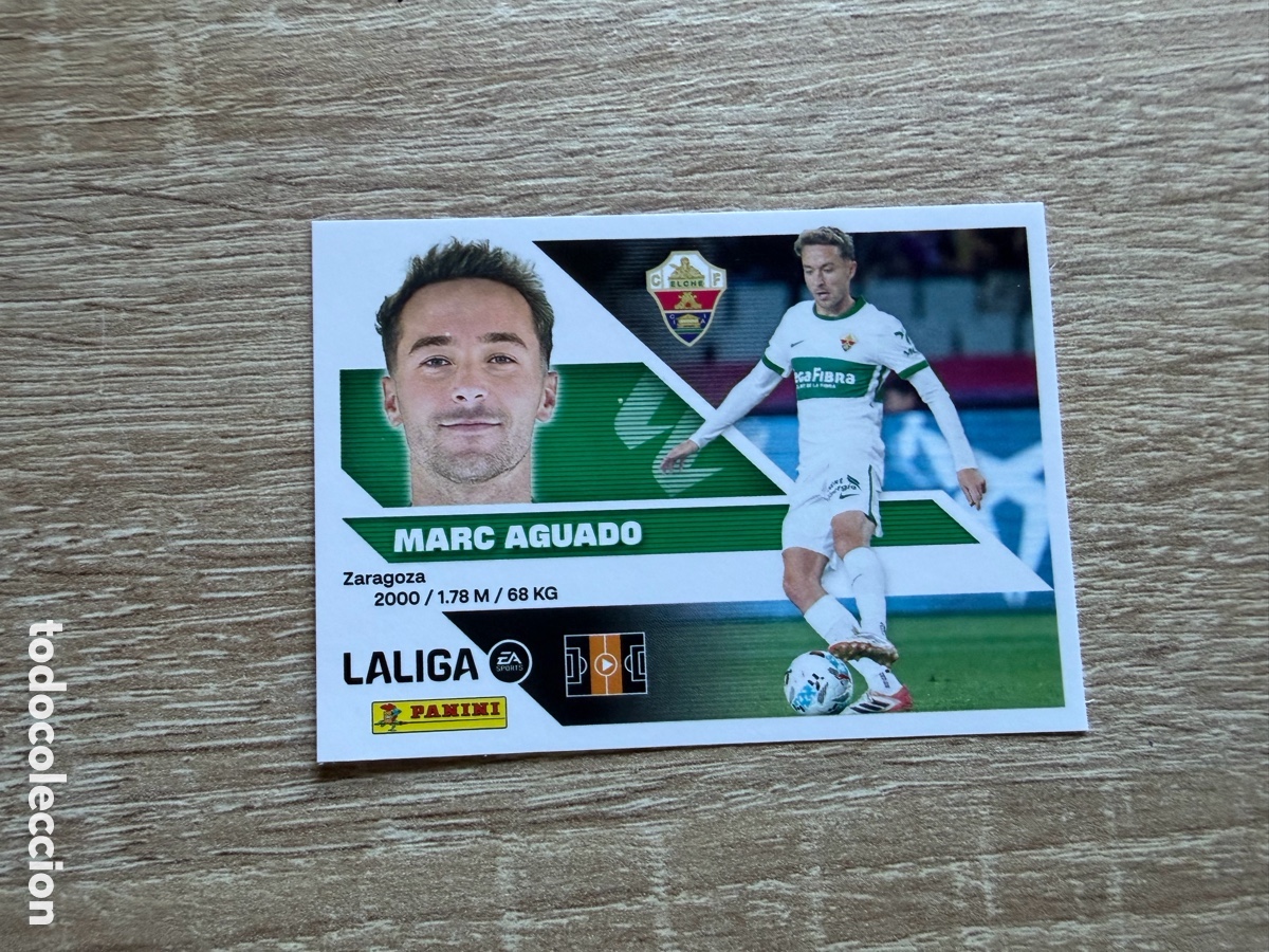 Cromos de f&uacute;tbol: 14 MARC AGUADO LIGA ESTE EDICIONES ESTE 2026 2027 26 27 ELCHE CF