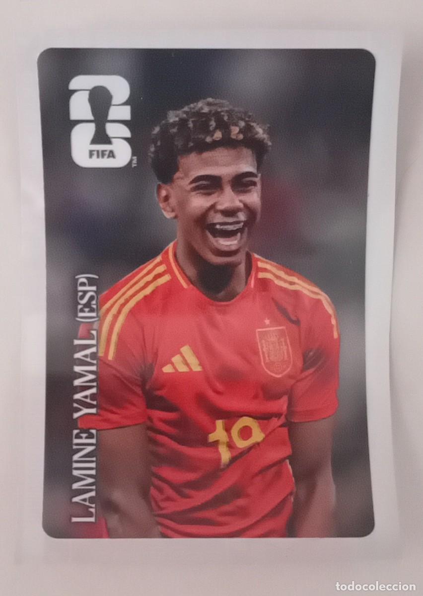 Cromos de f&uacute;tbol: Figurina Panini 2026 Cromo World Cup Usa Mundial 2026 Lamine Yamal Espa&ntilde;a Coca Cola ESP n CC 1