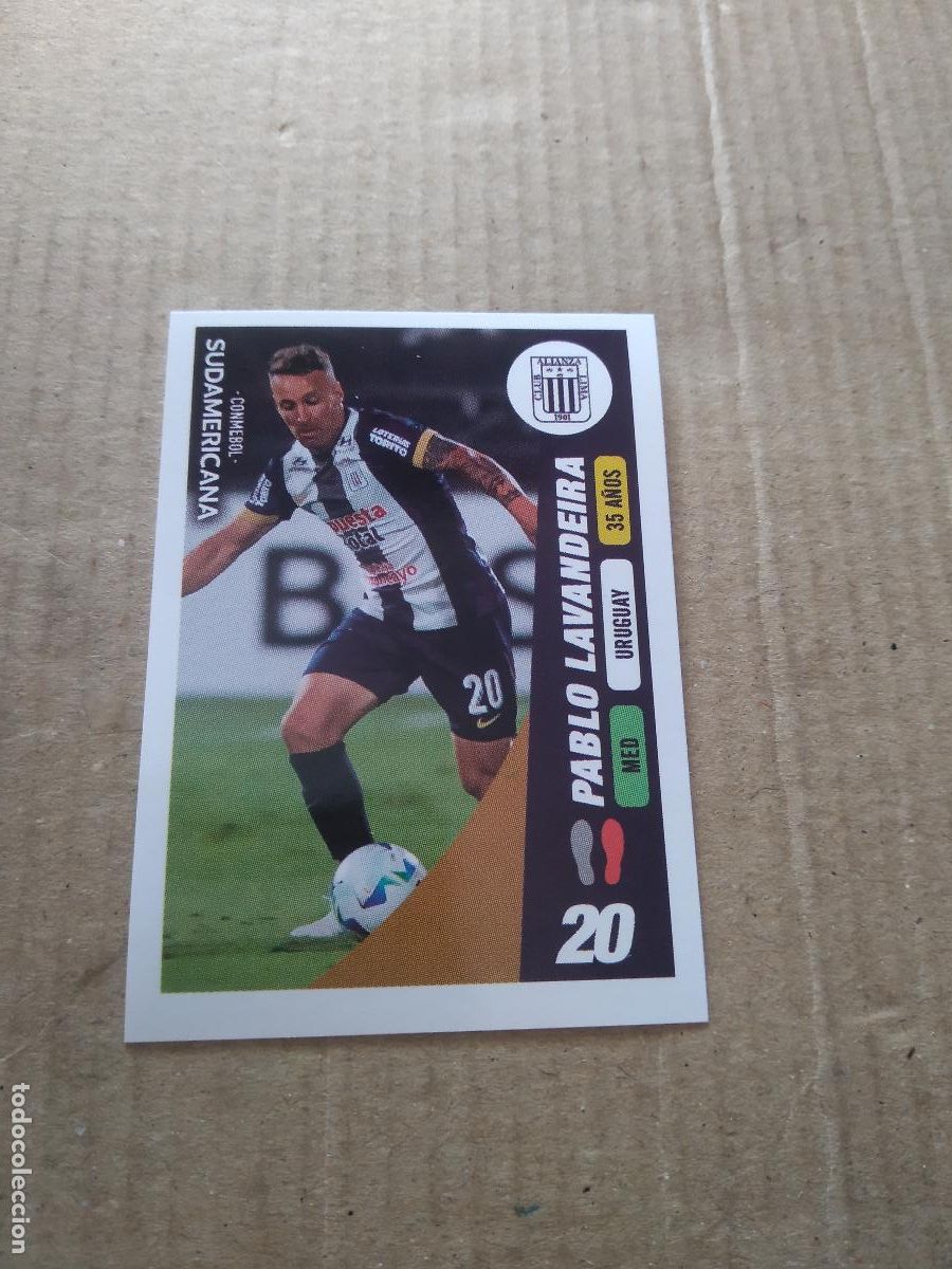 Cromos de f&uacute;tbol: 367 PABLO LAVANDEIRA ALIANZA LIMA CROMO FUTBOL CONMEBOL SUDAMERICANA LA GRAN CONQUISTA