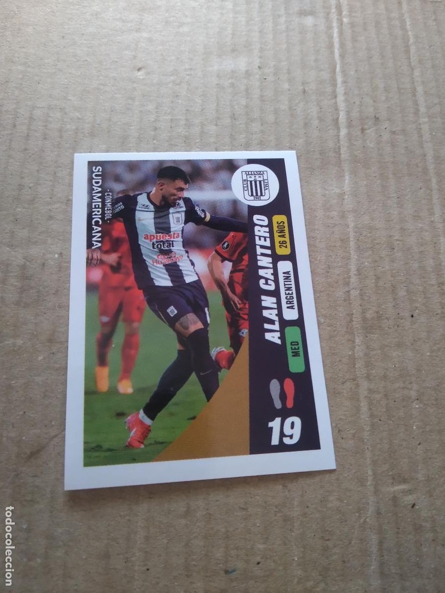 Cromos de f&uacute;tbol: 368 ALAN CANTERO ALIANZA LIMA CROMO FUTBOL CONMEBOL SUDAMERICANA LA GRAN CONQUISTA