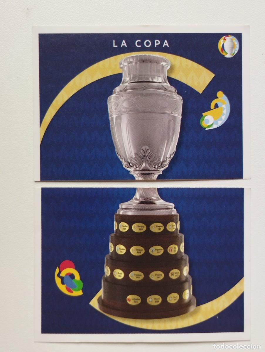 Cromos de f&uacute;tbol: CROMO COPA AMERICA ARGENTINA COLOMBIA 2021 PANINI BRASIL- LA COPA PAL01 PAL02 PAL 01 PAL 02