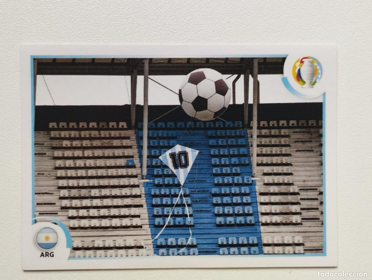 Cromos de f&uacute;tbol: CROMO COPA AMERICA ARGENTINA COLOMBIA 2021 PANINI BRASIL- DIEGO MARADONA ARG29 BARRILETE COSMICO