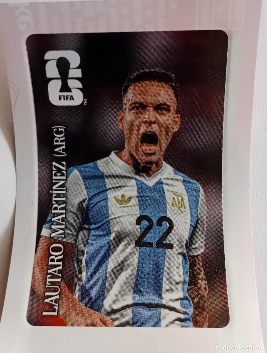 Cromos de f&uacute;tbol: Figurina Panini 2026 Cromo World Cup Usa Mundial 2026 Lautaro Martinez Argentina Coca Cola ARG CC 10