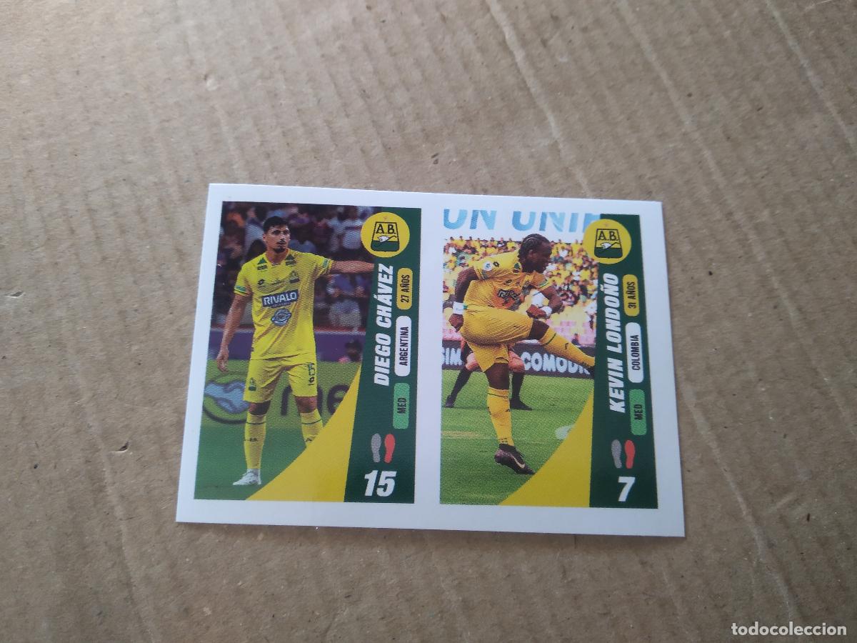 Cromos de f&uacute;tbol: 373 DIEGO CHAVEZ KEVIN LONDO&Ntilde;O CROMO FUTBOL CONMEBOL SUDAMERICANA LA GRAN CONQUISTA