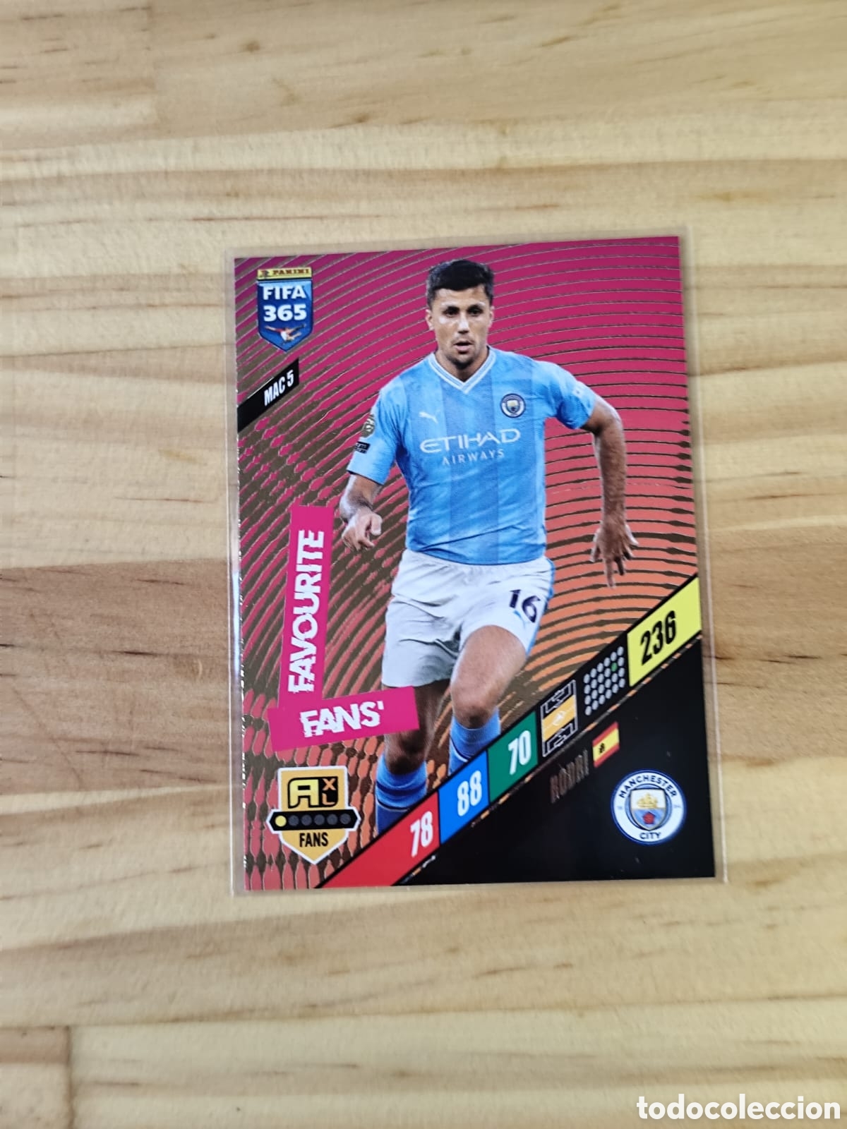 Cromos de f&uacute;tbol: Pack cartas varias de Rodri - Foto 3