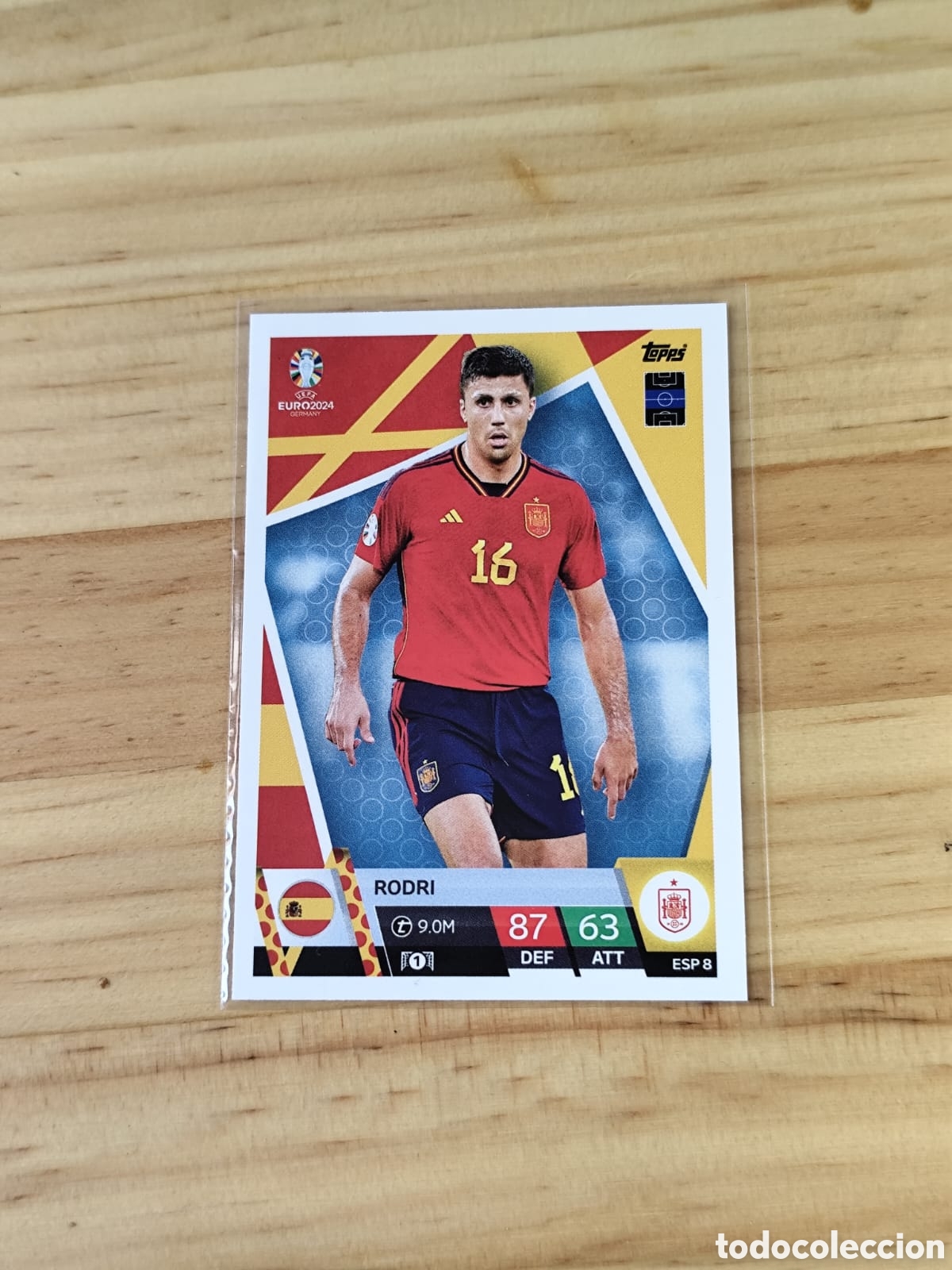 Cromos de f&uacute;tbol: Pack cartas varias de Rodri - Foto 5