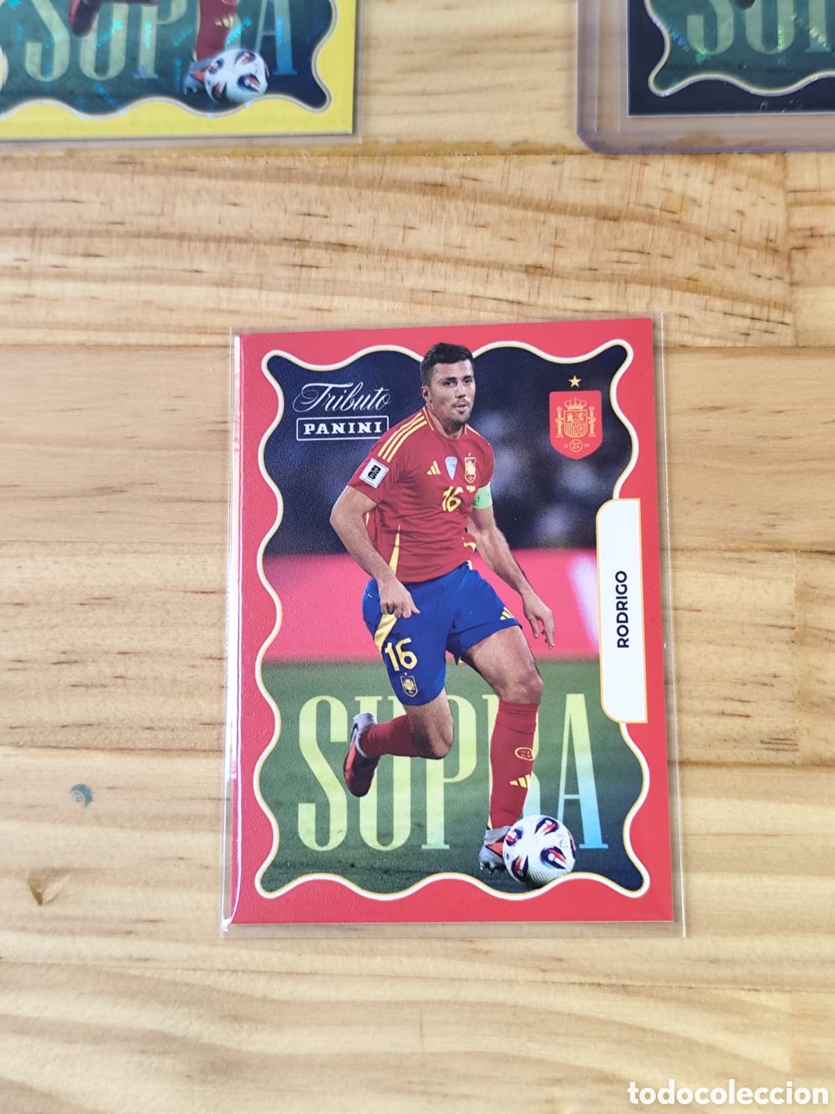Cromos de f&uacute;tbol: Pack cartas varias de Rodri - Foto 7