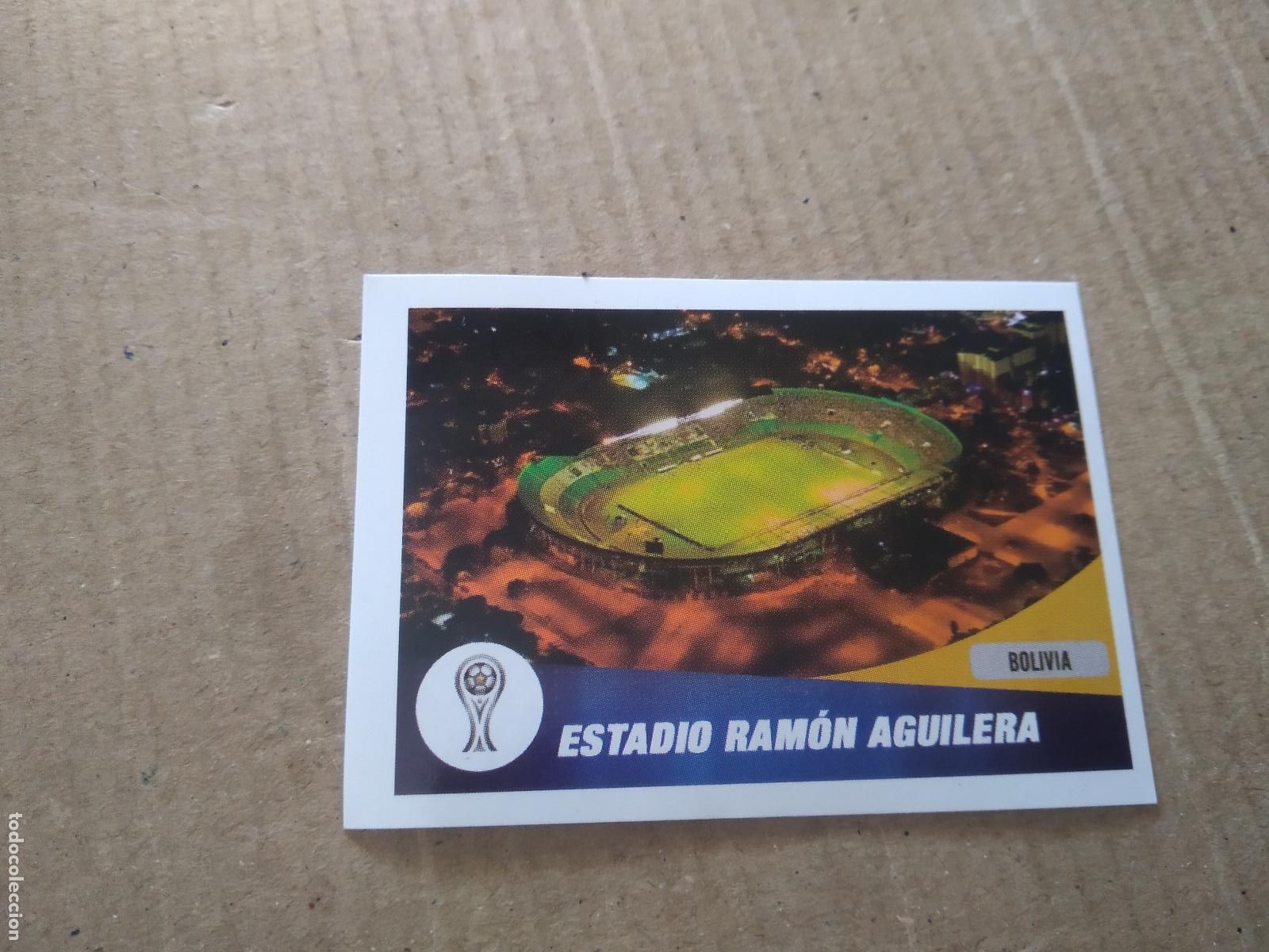 Fu&szlig;ball-Sticker: 397 ESTADIO RAMON AGUILERA CROMO FUTBOL CONMEBOL SUDAMERICANA LA GRAN CONQUISTA