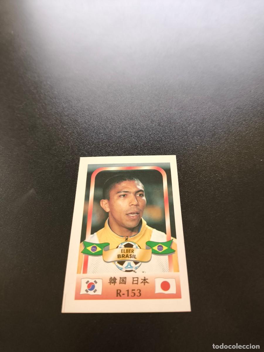 Fu&szlig;ball-Sticker: 153 Elber BRASIL BRAZIL MUNDIAL WORLD CUP REYAUCA KOREA JAPAN JAPON 2002 NO PANINI LIGA