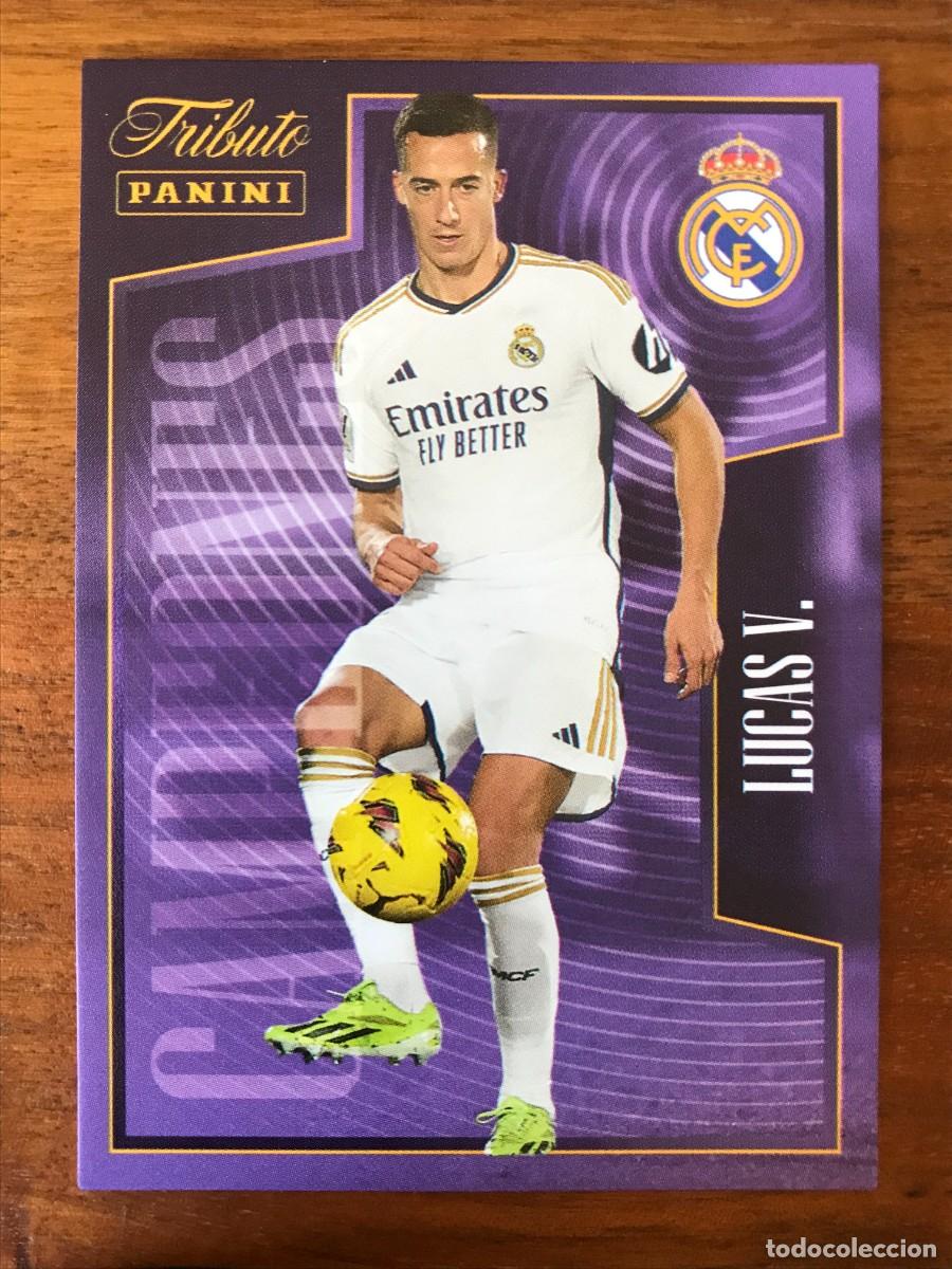 Fu&szlig;ball-Sticker: LUCAS VAZQUEZ - 20 - PANINI TRIBUTO REAL MADRID 2023 2024 23 24