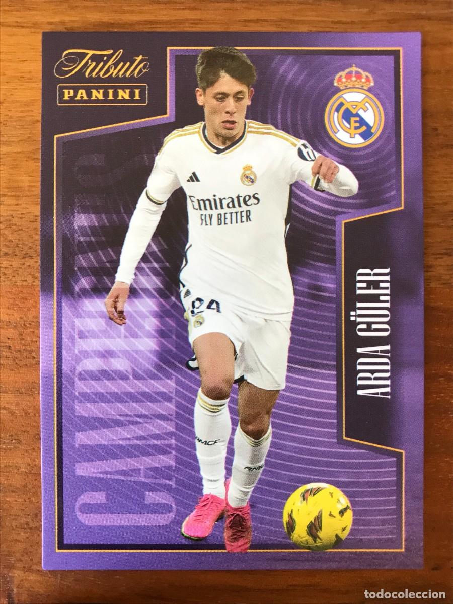 Cromos de f&uacute;tbol: ARDA GULER - 27 - PANINI TRIBUTO REAL MADRID 2023 2024 23 24