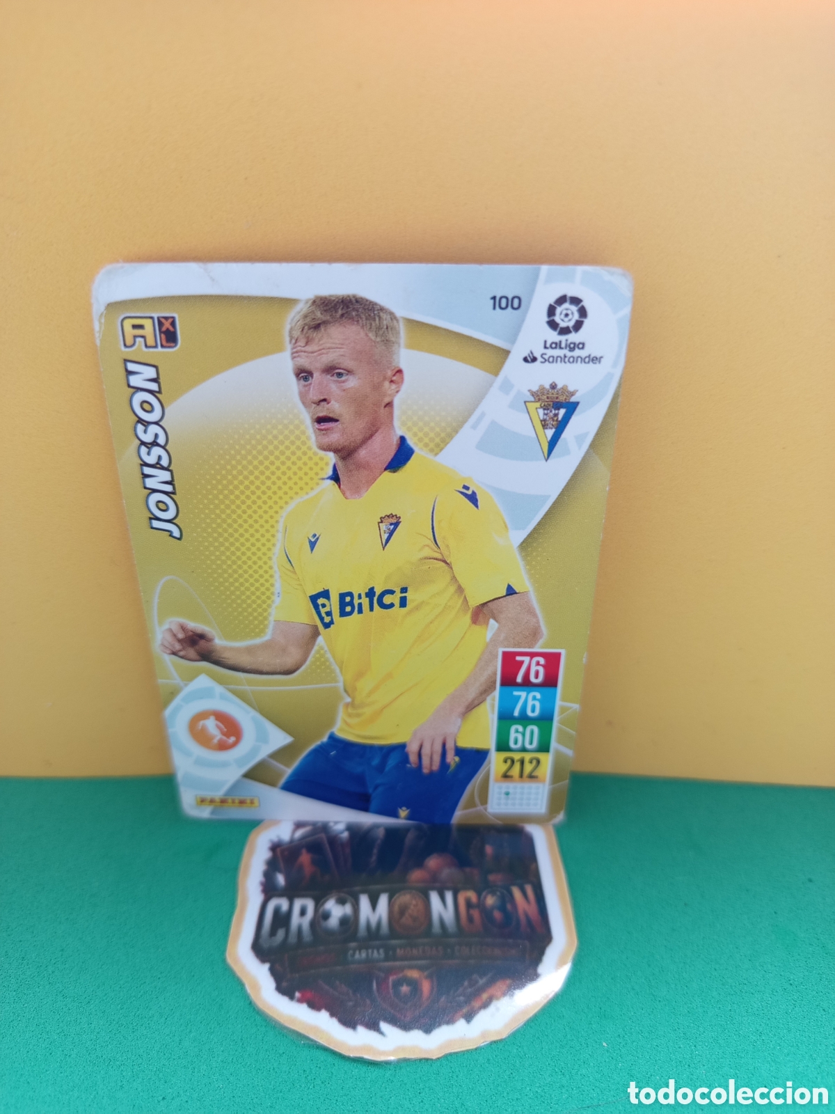 Football Stickers: ❇️ CROMO ⚽ JONSSON C&Aacute;DIZ 100 LIGA SANTANDER 21 22 2021 2022 ADRENALYN ❇️