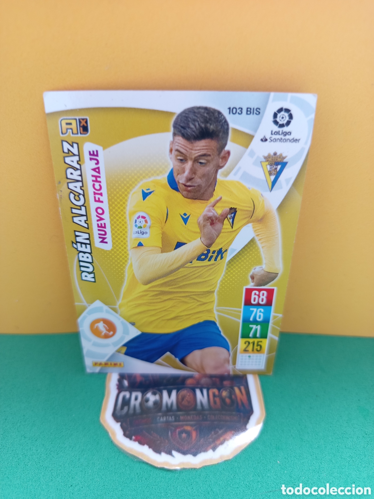 Football Stickers: ❇️ CROMO ⚽ RUB&Eacute;N ALCARAZ C&Aacute;DIZ 103 BIS NUEVO FICHAJE LIGA SANTANDER 21 22 2021 2022 ADRENALYN ❇️