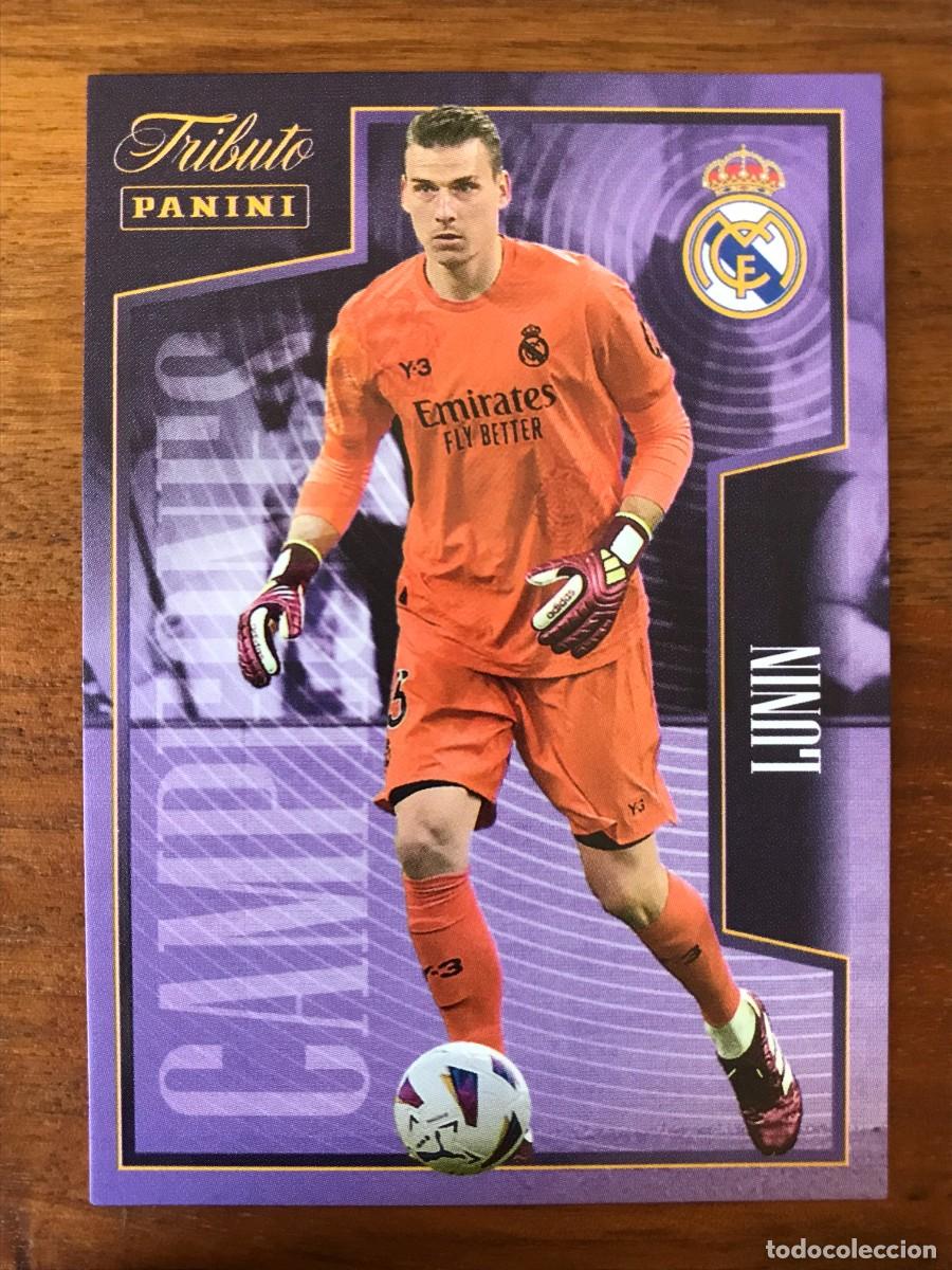 Cromos de f&uacute;tbol: LUNIN - 17 - PANINI TRIBUTO REAL MADRID 2023 2024 23 24