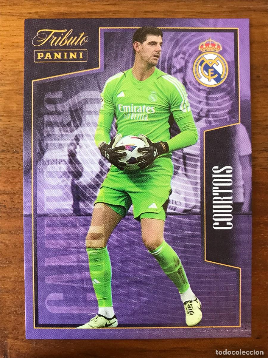 Cromos de f&uacute;tbol: COURTOIS - 6 - PANINI TRIBUTO REAL MADRID 2023 2024 23 24
