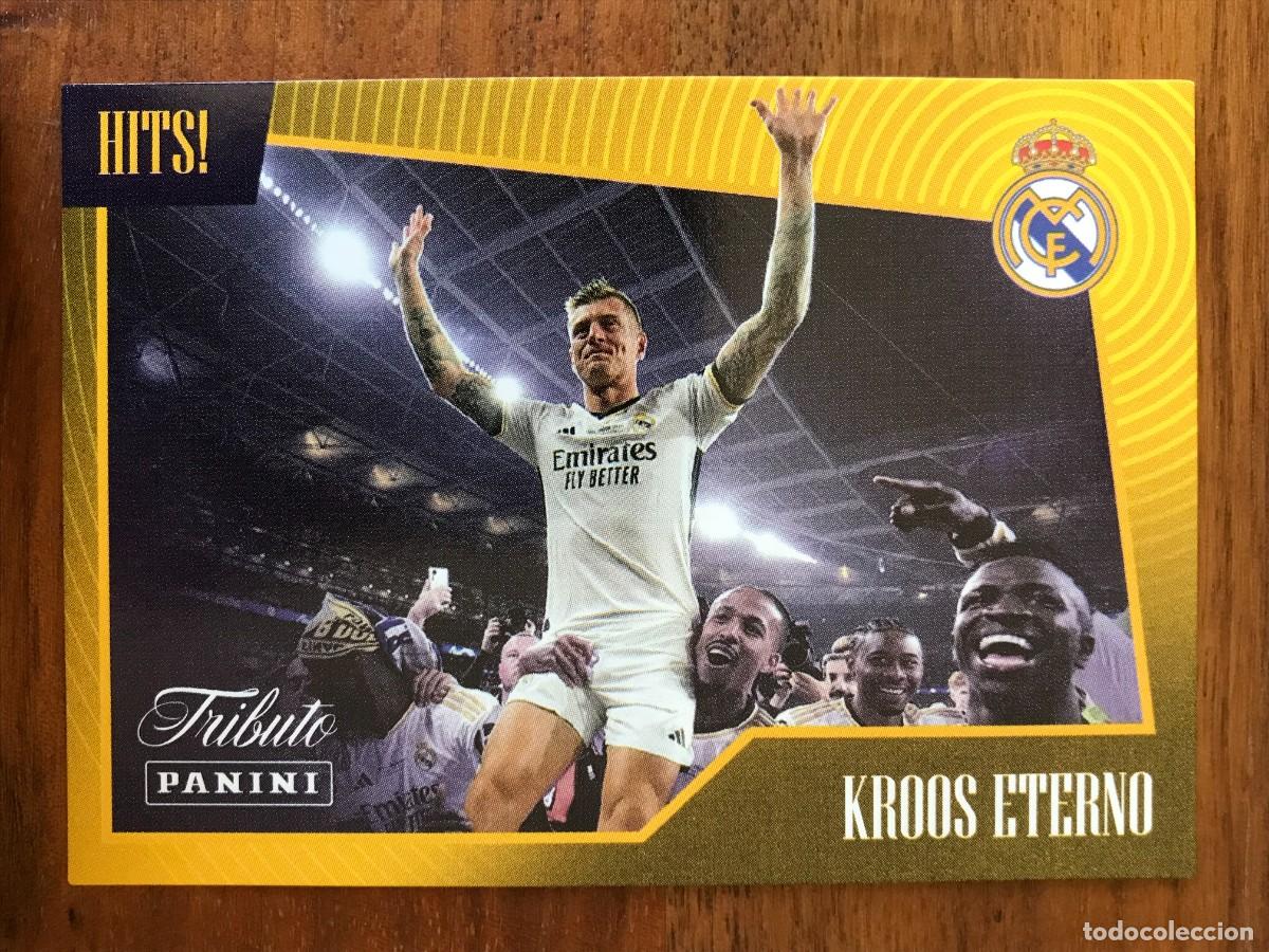 Cromos de f&uacute;tbol: KROOS ETERNO - HITS - 36 - PANINI TRIBUTO REAL MADRID 2023 2024 23 24