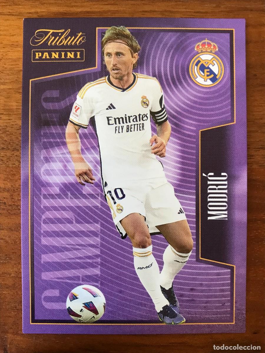 Cromos de f&uacute;tbol: LUKA MODRIC - 14 - PANINI TRIBUTO REAL MADRID 2023 2024 23 24