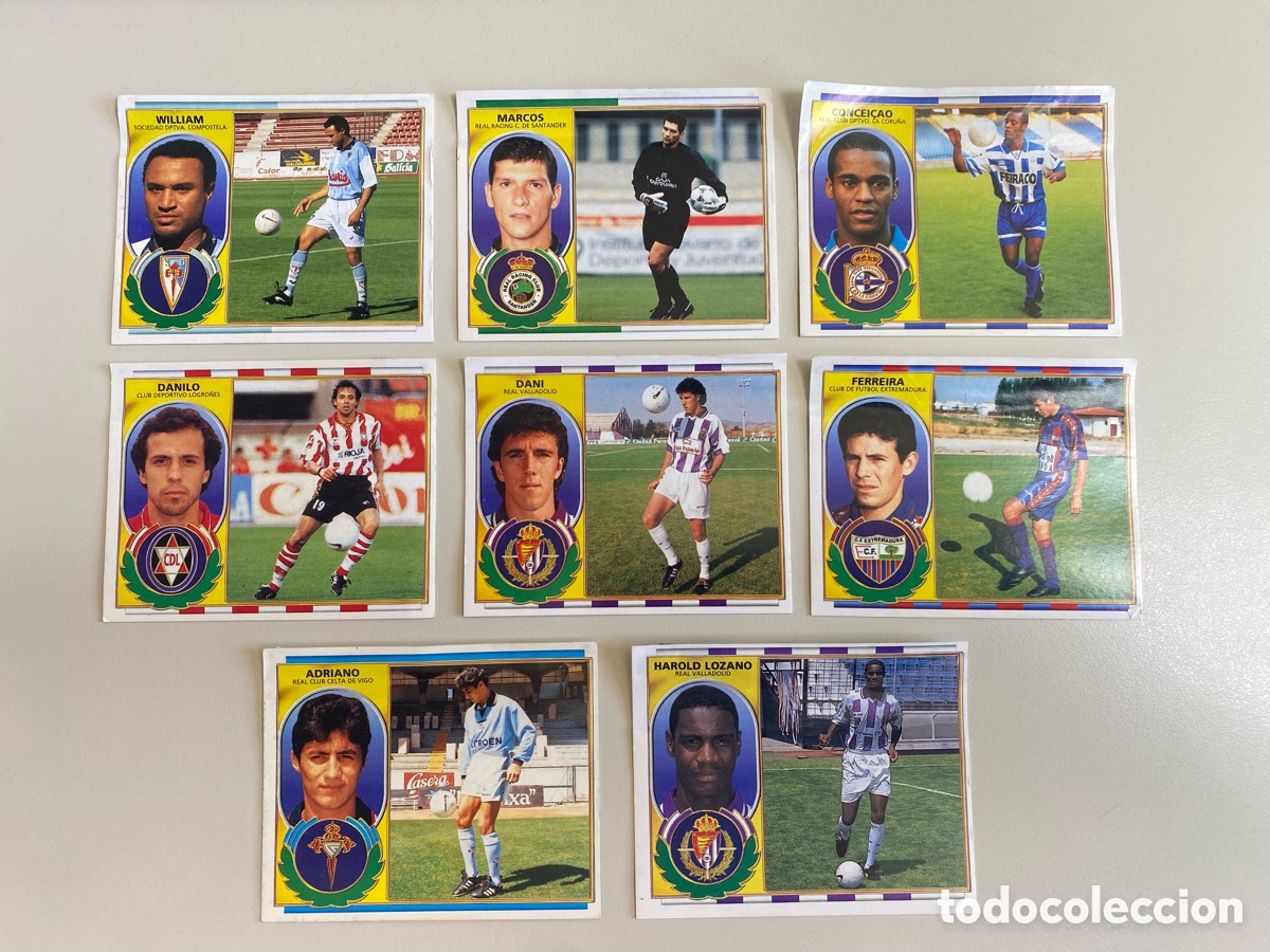 Football Stickers: Lote Fichajes BIS Liga Este 96 97 (ver fotos)