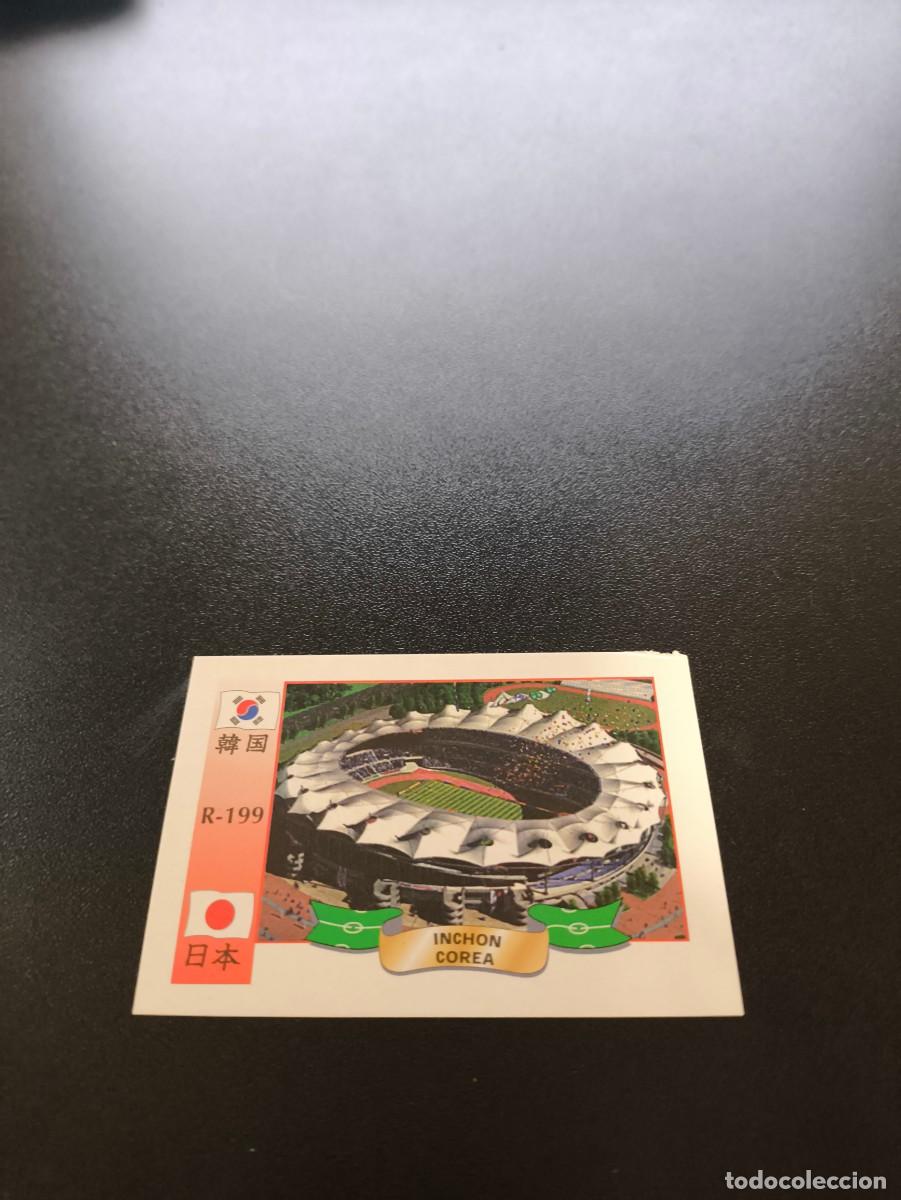 Cromos de f&uacute;tbol: 199 Est&aacute;dio Inchon MUNDIAL WORLD CUP REYAUCA KOREA JAPAN JAPON 2002 NO PANINI LIGA