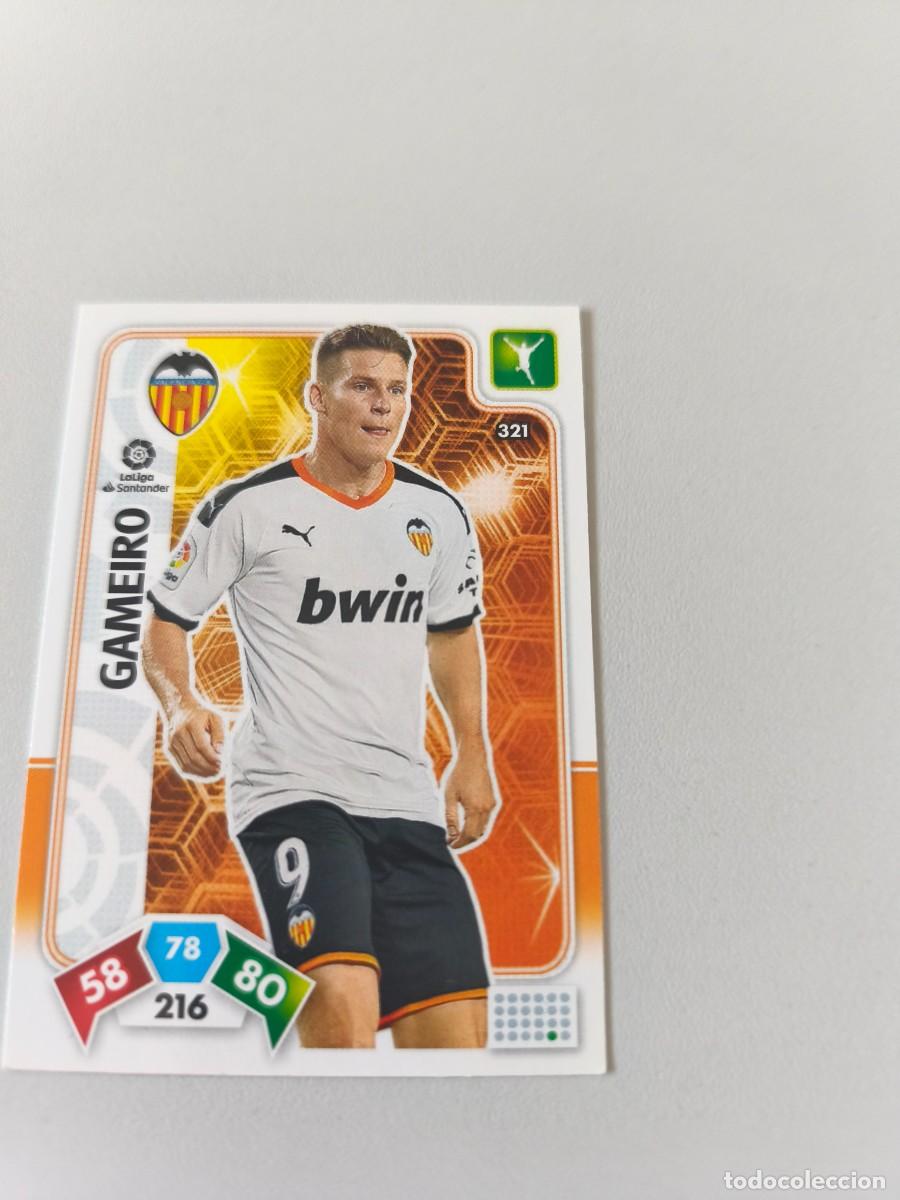 Cromos de f&uacute;tbol: ADRENALYN XL 2019 2020 19 20 GAMEIRO VALENCIA 321 H4