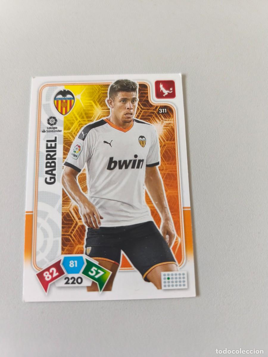 Cromos de f&uacute;tbol: ADRENALYN XL 2019 2020 19 20 GABRIEL VALENCIA 311 H4