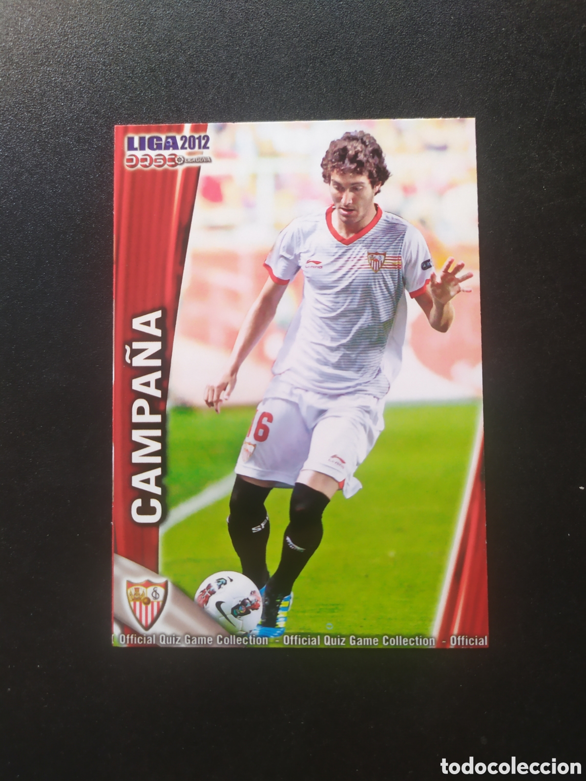 Cromos de f&uacute;tbol: Mundicromo fichas Liga 2011 2012 11 12 Campa&ntilde;a n&deg; 114 Sevilla