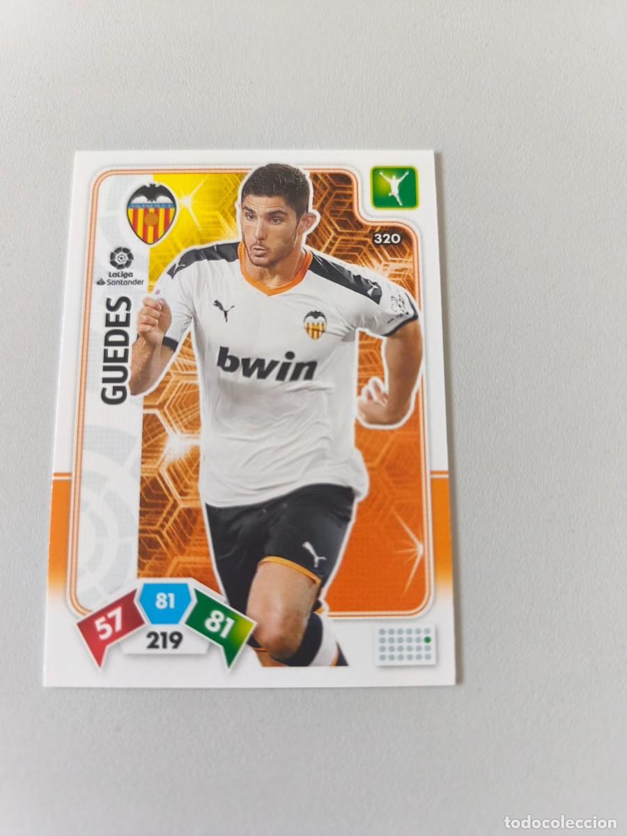 Cromos de f&uacute;tbol: ADRENALYN XL 2019 2020 19 20 GUEDES VALENCIA 320 H4