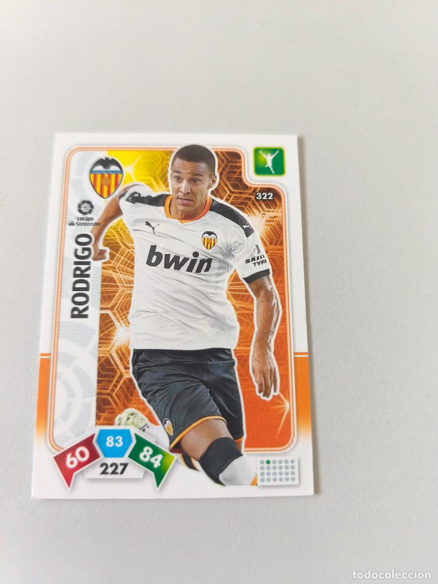 Cromos de f&uacute;tbol: ADRENALYN XL 2019 2020 19 20 RODRIGO VALENCIA 322 H4