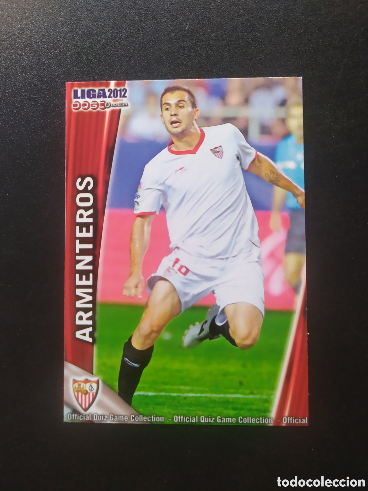 Cromos de f&uacute;tbol: Mundicromo fichas Liga 2011 2012 11 12 Armenteros n&deg; 122 Sevilla