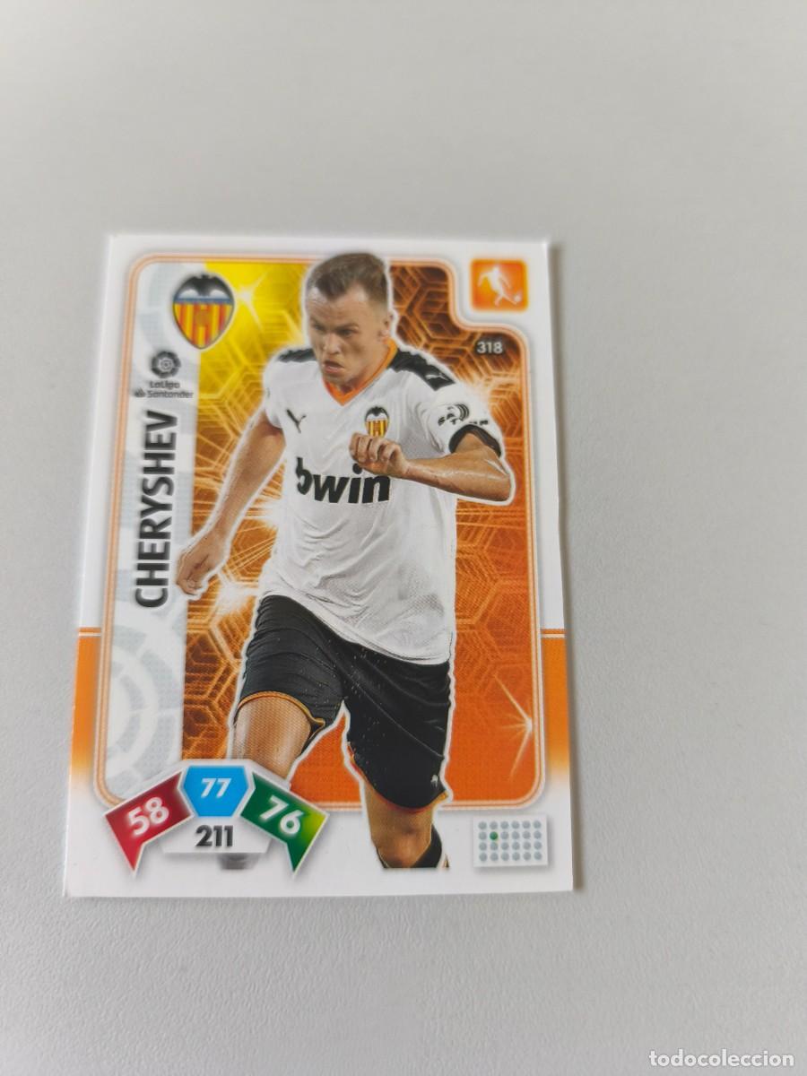 Cromos de f&uacute;tbol: ADRENALYN XL 2019 2020 19 20 CHERYSHEV VALENCIA 318 H4