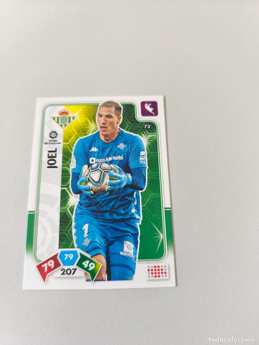 Cromos de f&uacute;tbol: ADRENALYN XL 2019 2020 19 20 JOEL BETIS 73 H4