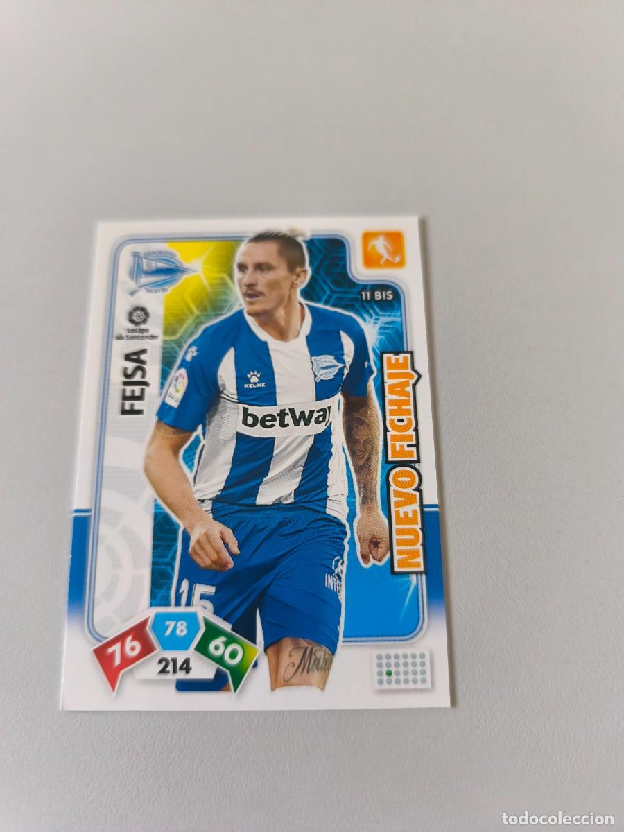 Fu&szlig;ball-Sticker: ADRENALYN XL 2019 2020 19 20 FEJSA DEPORTIVO ALAVES 11 BIS H4