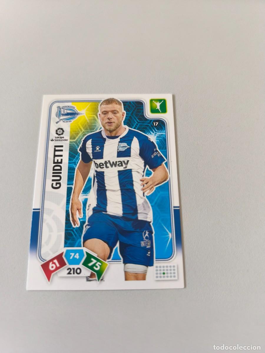 Fu&szlig;ball-Sticker: ADRENALYN XL 2019 2020 19 20 GUIDETTI DEPORTIVO ALAVES 17 H4
