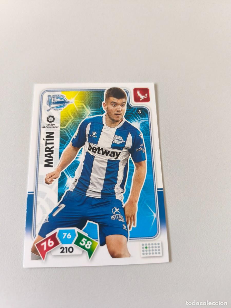 Cromos de f&uacute;tbol: ADRENALYN XL 2019 2020 19 20 MARTIN DEPORTIVO ALAVES 3 H4