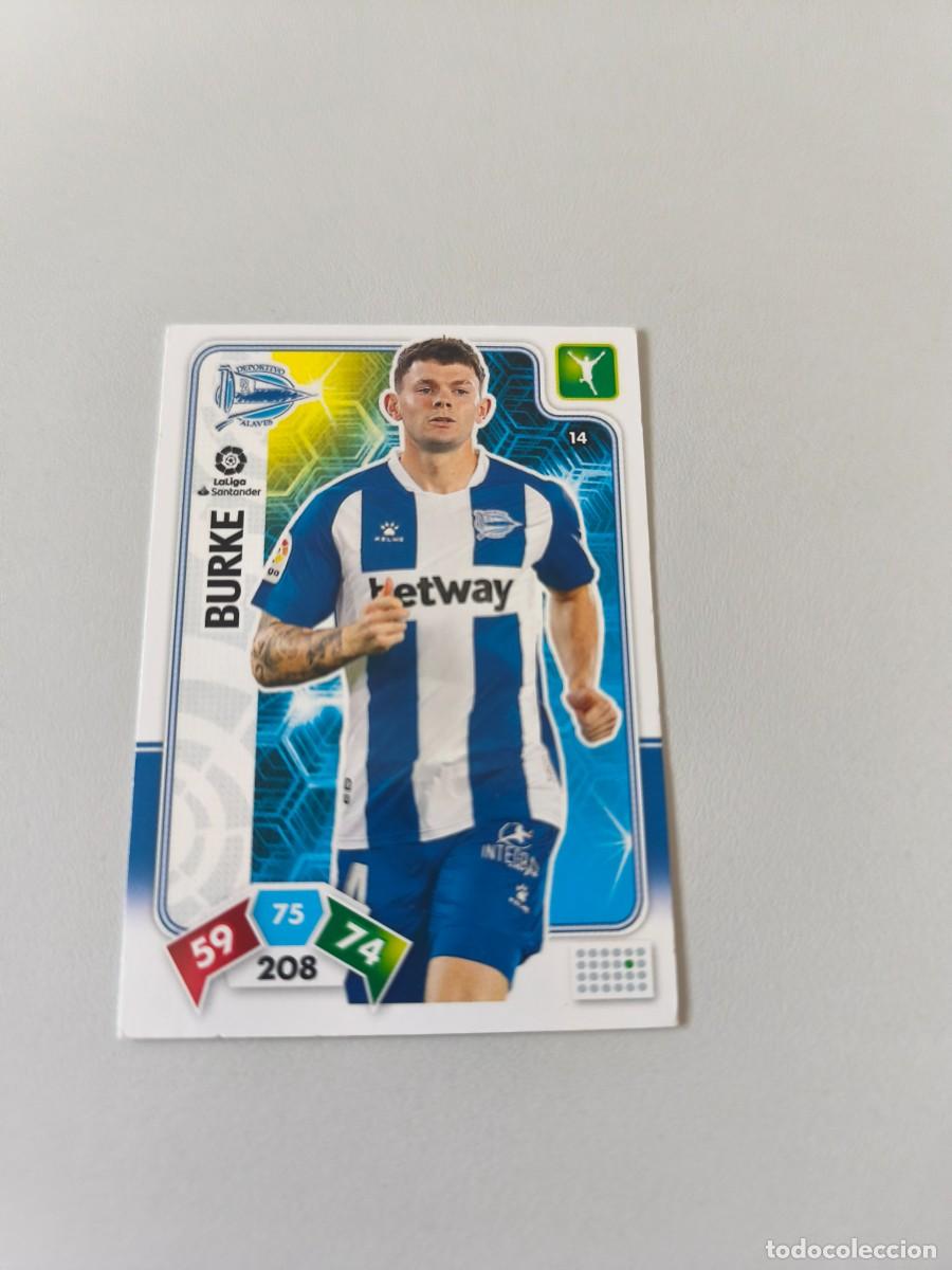 Cromos de f&uacute;tbol: ADRENALYN XL 2019 2020 19 20 BURKE DEPORTIVO ALAVES 14 H4