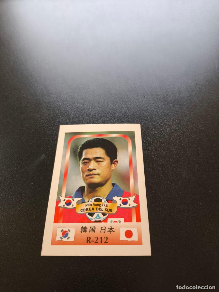 Cromos de f&uacute;tbol: 212 Min Sung Lee KOREA SUR SOUTH MUNDIAL WORLD CUP REYAUCA KOREA JAPAN JAPON 2002 NO PANINI LIGA