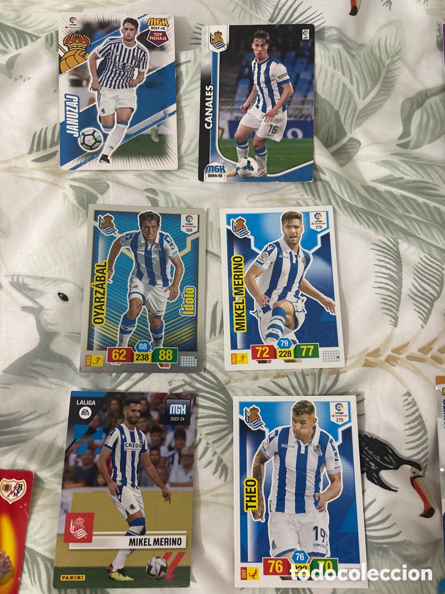Fu&szlig;ball-Sticker: Lote real sociedad adrenalyn