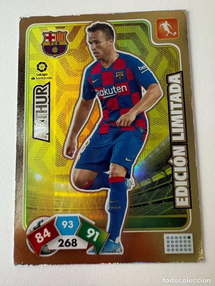 Cromos de Futebol: Arthur Bar&ccedil;a Edici&oacute;n Limitada Adrenalyn 2019-20