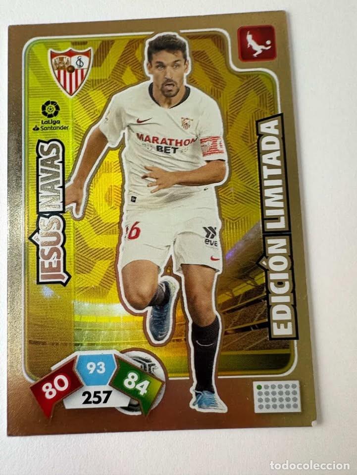 Cromos de Futebol: Jes&uacute;s Navas Sevilla Edici&oacute;n Limitada Adrenalyn 2019-20