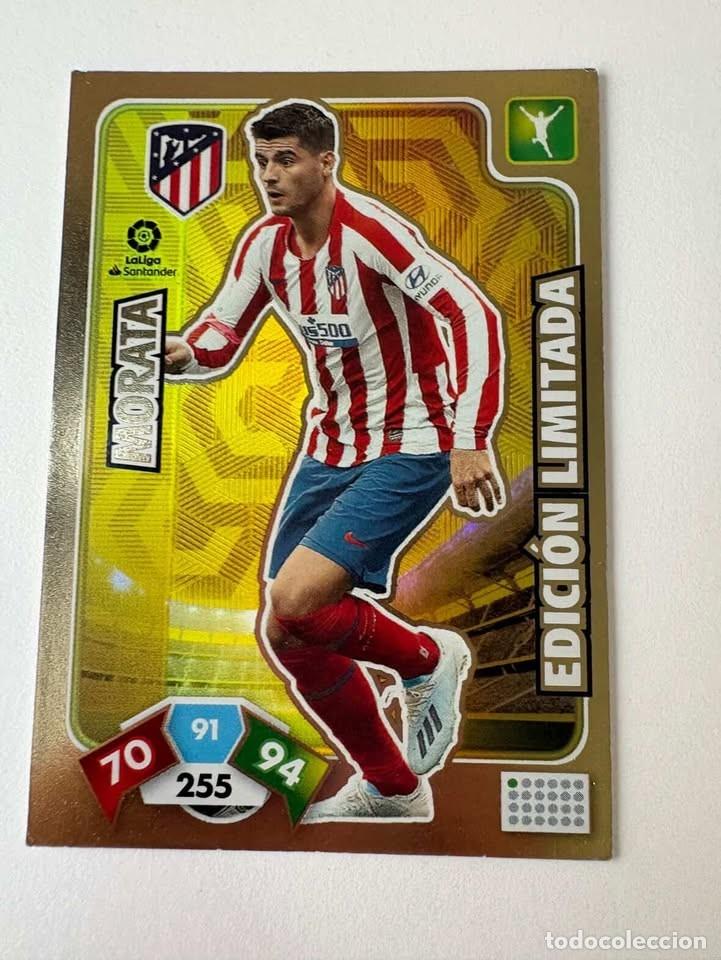 Cromos de Futebol: Morata Atl&eacute;tico de Madrid Edici&oacute;n Limitada Adrenalyn 2019-20