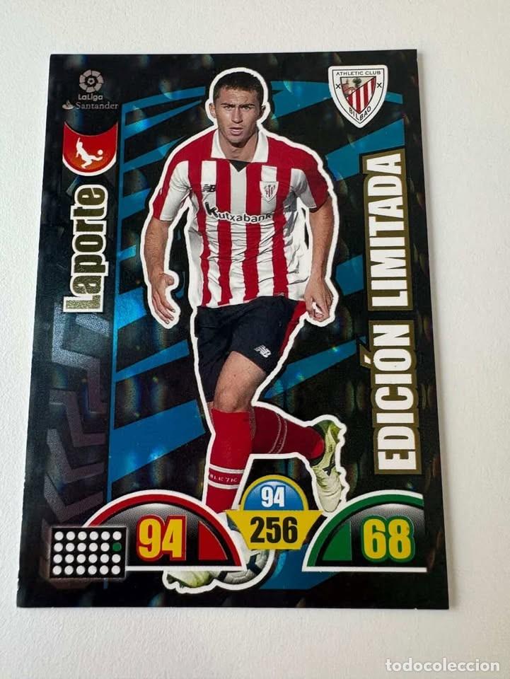 Cromos de f&uacute;tbol: Laporte Athletic Club de Bilbao Edici&oacute;n Limitada Adrenalyn 2017-18