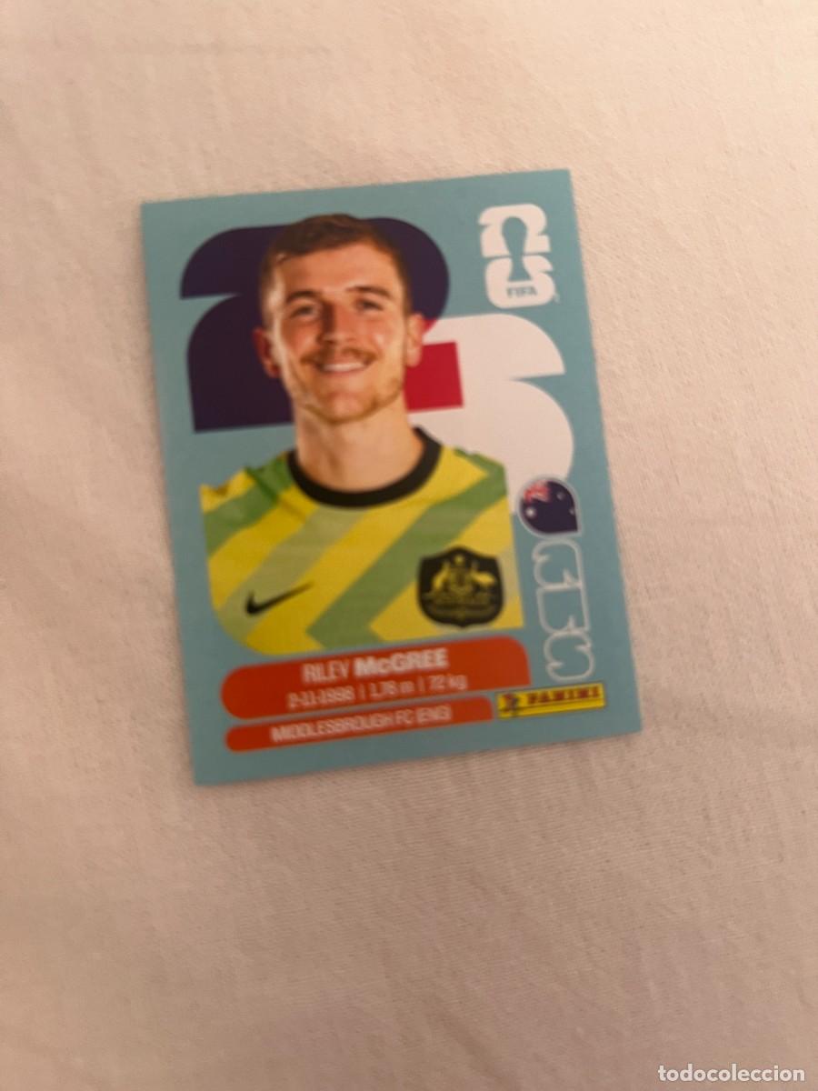 Cromos de f&uacute;tbol: 12 RILEY MCGREE AUSTRALIA MUNDIAL 26 2026 FIFA WORLD CUP PANINI