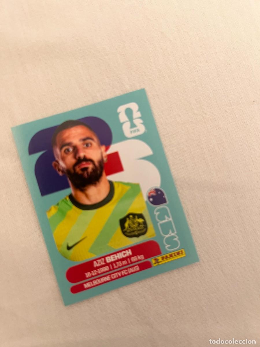 Cromos de f&uacute;tbol: 7 AZIZ BEHICH AUSTRALIA MUNDIAL 26 2026 FIFA WORLD CUP PANINI