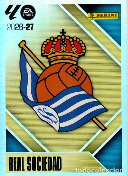 Cromos de f&uacute;tbol: CROMO PANINI LIGA ESTE 26 27 - N&ordm; 1 - ESCUDO - REAL SOCIEDAD