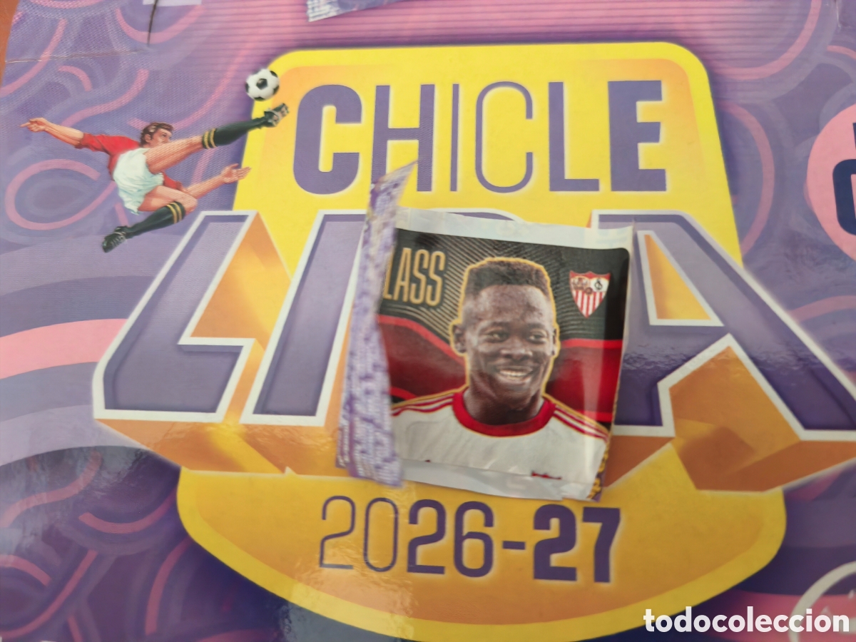 Cromos de f&uacute;tbol: Akor Adams MASTERCLASS Chicle liga este 26/27 Sevilla