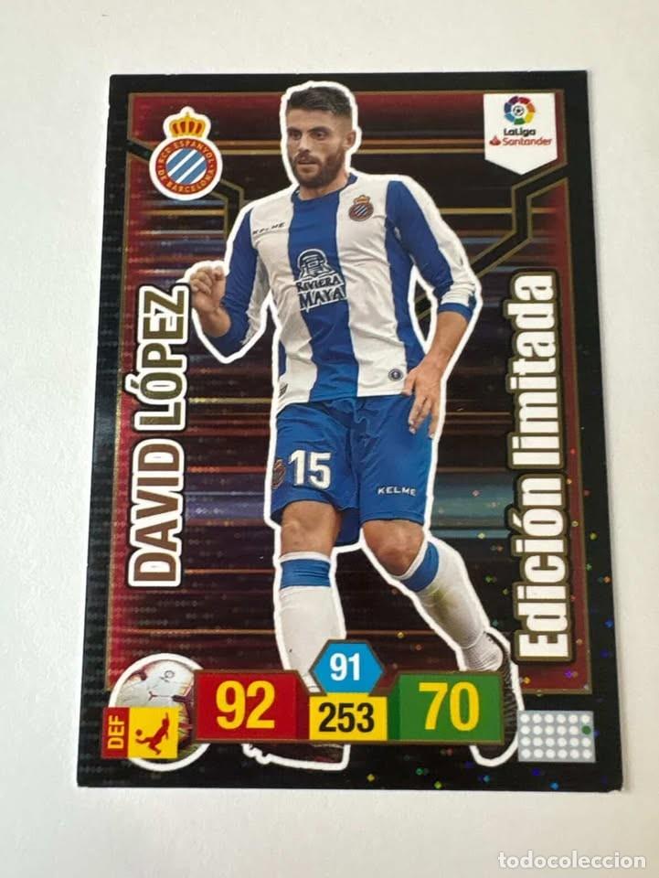Cromos de f&uacute;tbol: Mario Hermoso Espanyol Edici&oacute;n Limitada Adrenalyn 2018-19